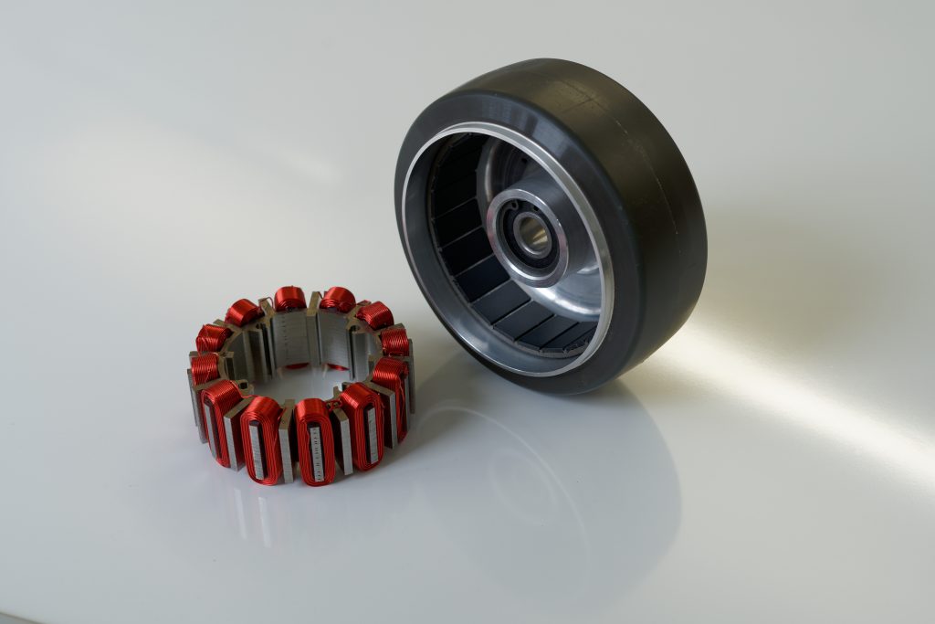 Wheel hub motor for a compact e-mobility drive from WELLGO Systems